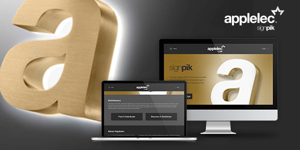 Custom Website Developed For Bespoke Signage Manufacturer