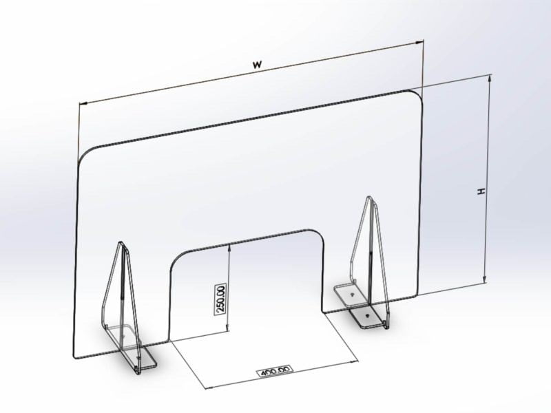 Barkston plastic screens