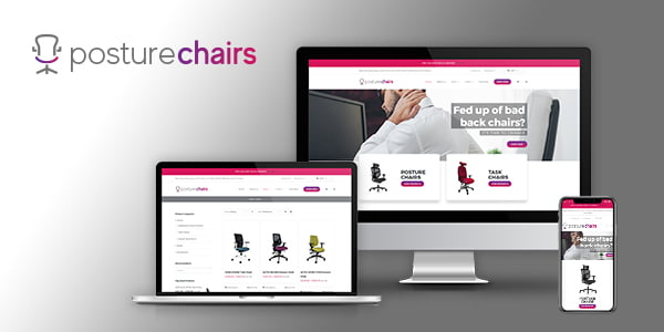 New Brand & E-commerce Website For Ergonomic Seating Provider