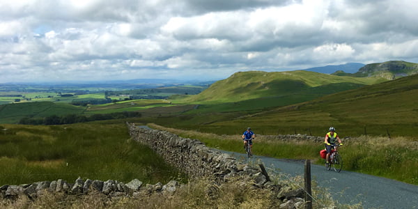 Mick & Ryan take part in Coast to Coast Cycle Challenge