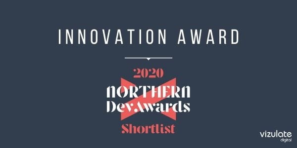 Vizulate shortlisted for Innovation Award at the Northern Dev Awards